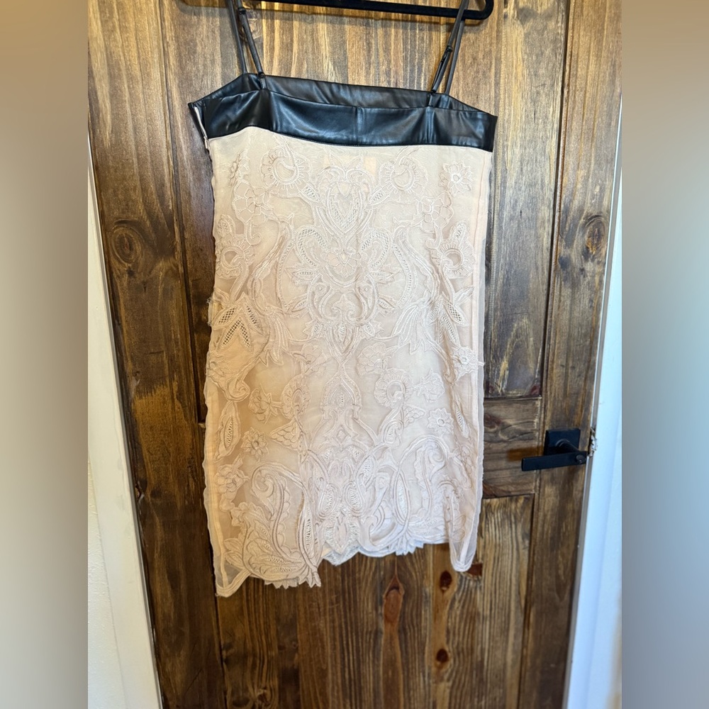 Anthropologie Maeve Black and Cream Jacket